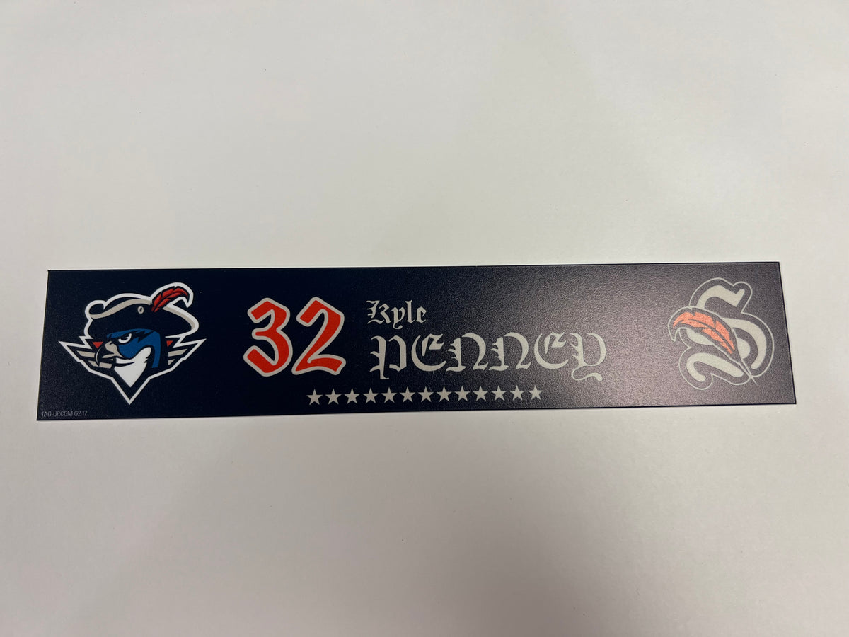 2025-26 250th Night Locker Nameplate