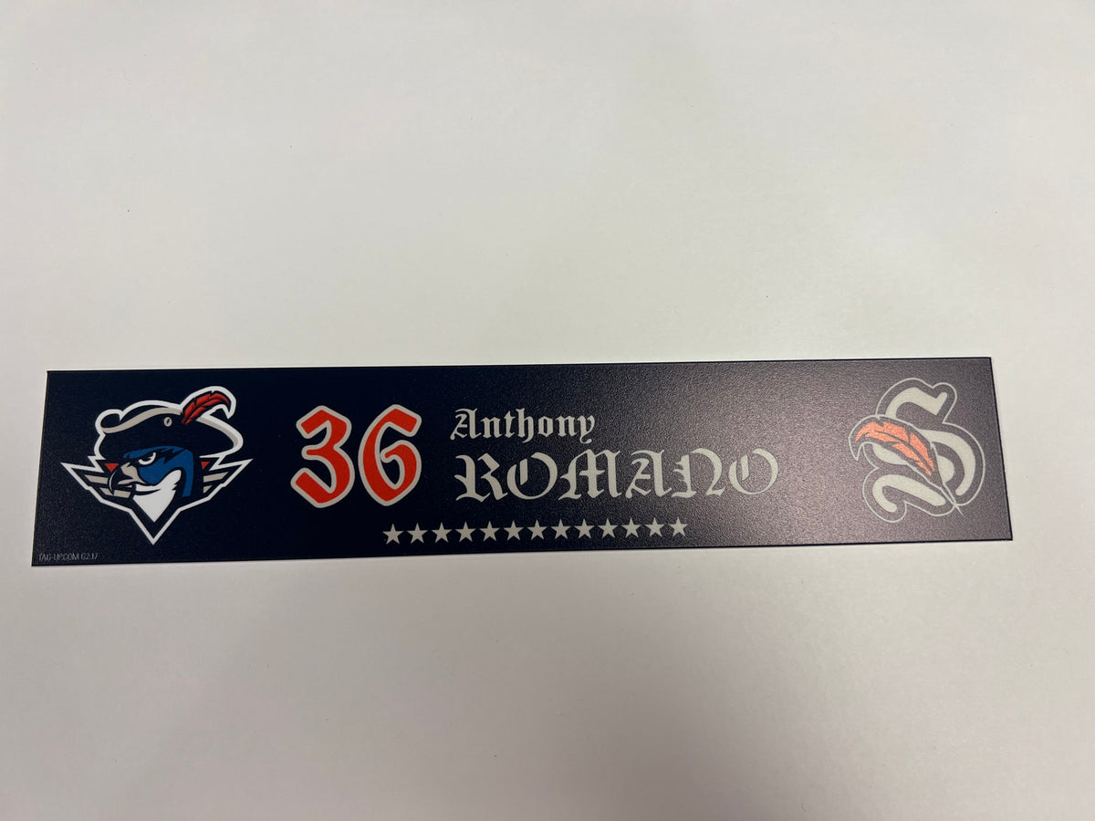 2025-26 250th Night Locker Nameplate