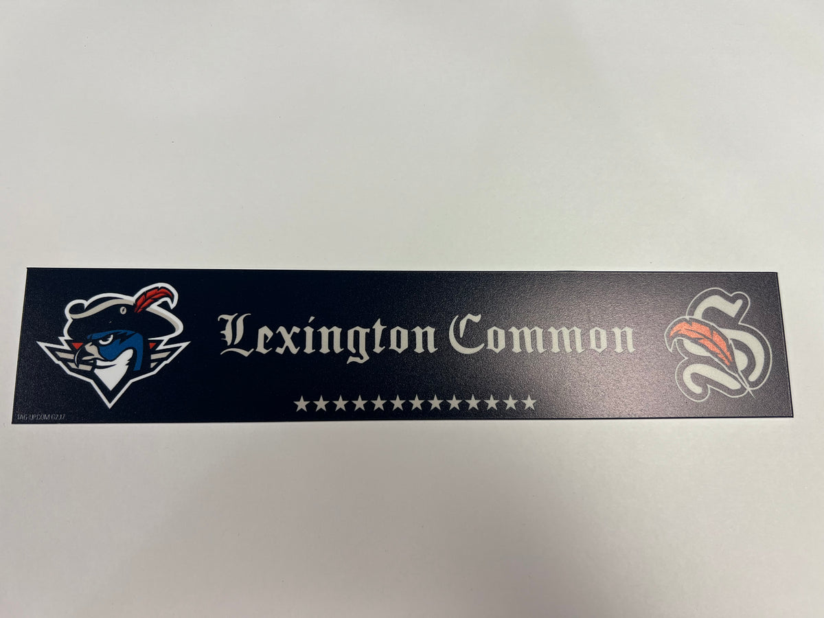 2025-26 250th Night Locker Nameplate