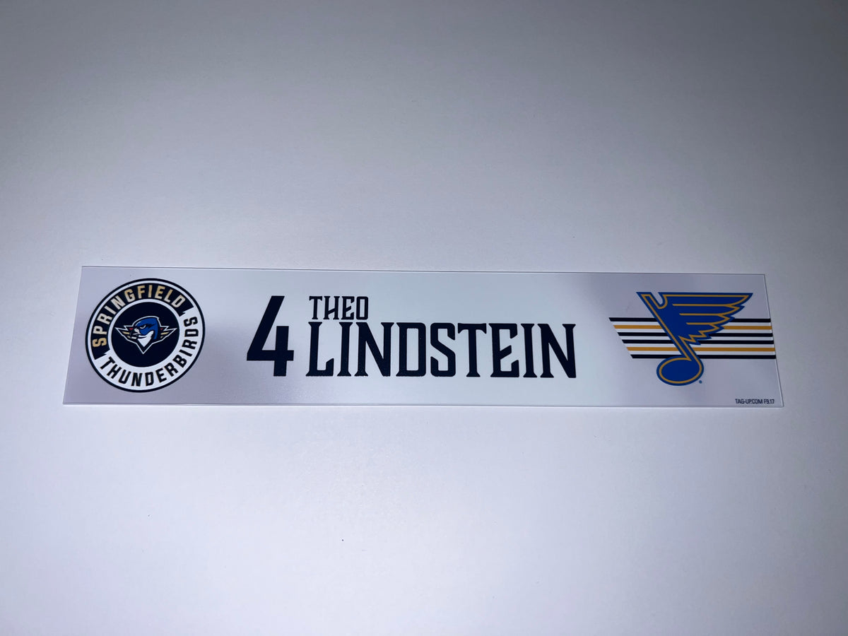 2025-26 T-Birds Regular Season Locker Nameplate - WHITE