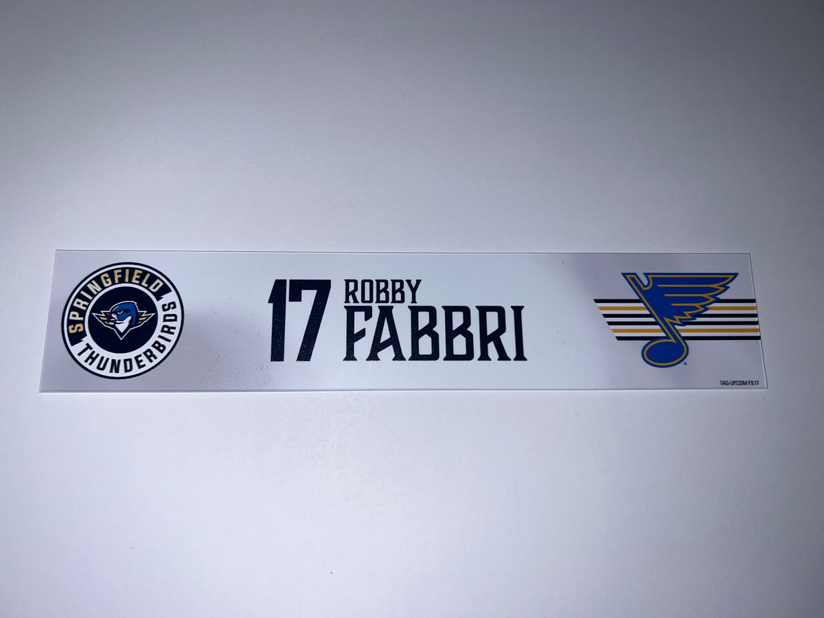 2025-26 T-Birds Regular Season Locker Nameplate - WHITE