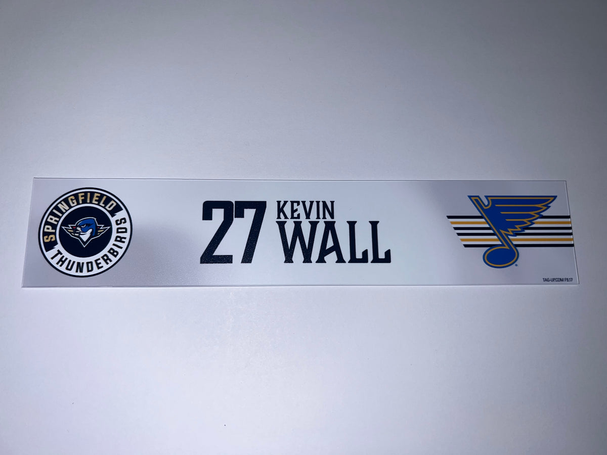 2025-26 T-Birds Regular Season Locker Nameplate - WHITE