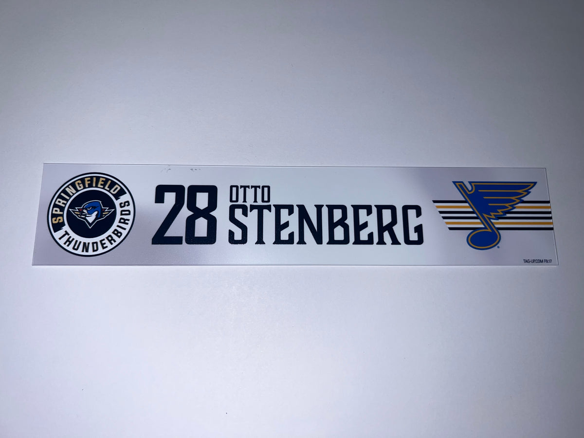 2025-26 T-Birds Regular Season Locker Nameplate - WHITE