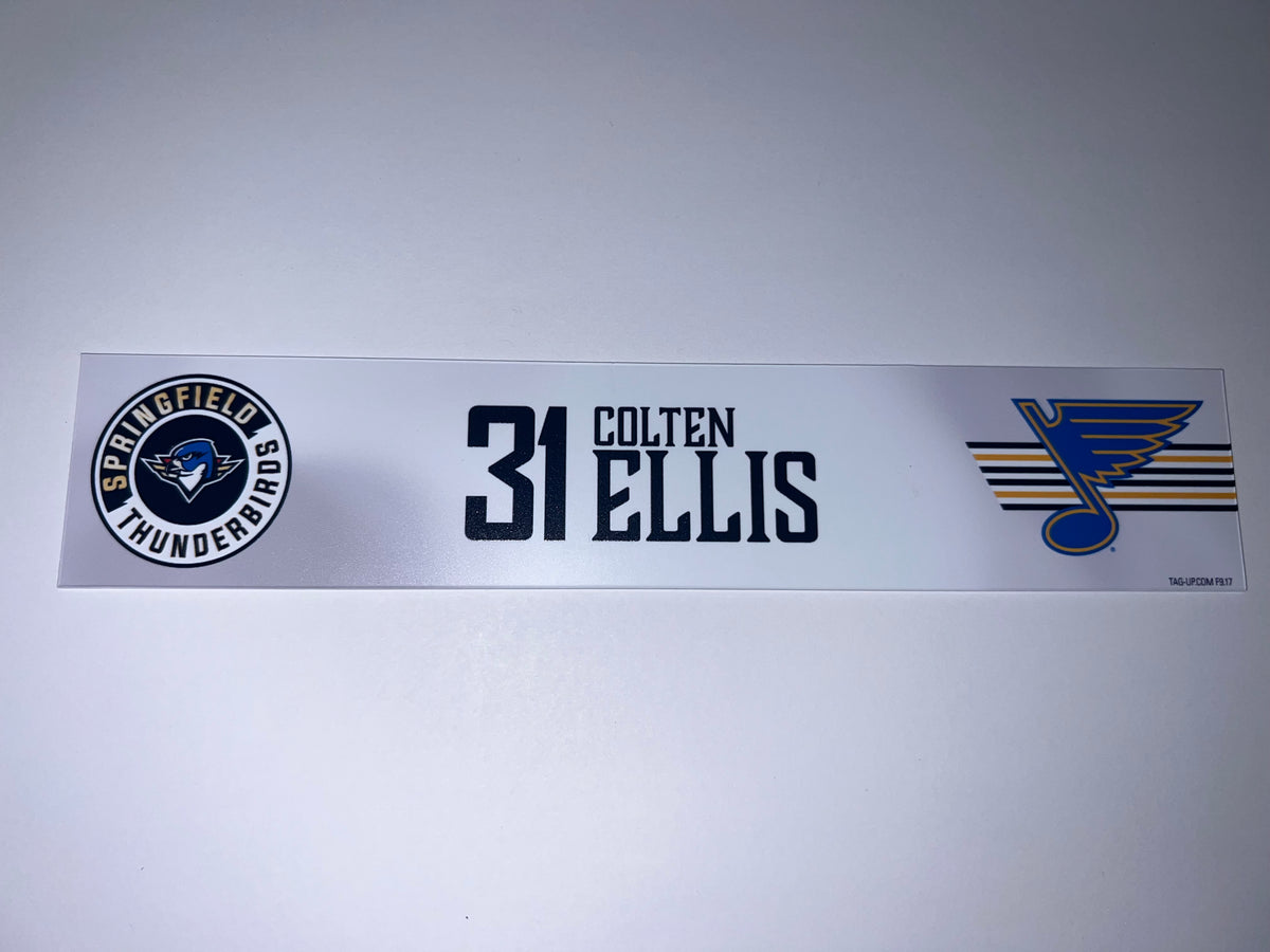 2025-26 T-Birds Regular Season Locker Nameplate - WHITE