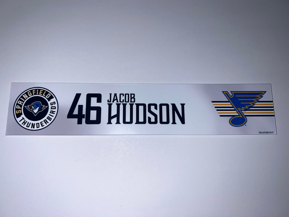 2025-26 T-Birds Regular Season Locker Nameplate - WHITE