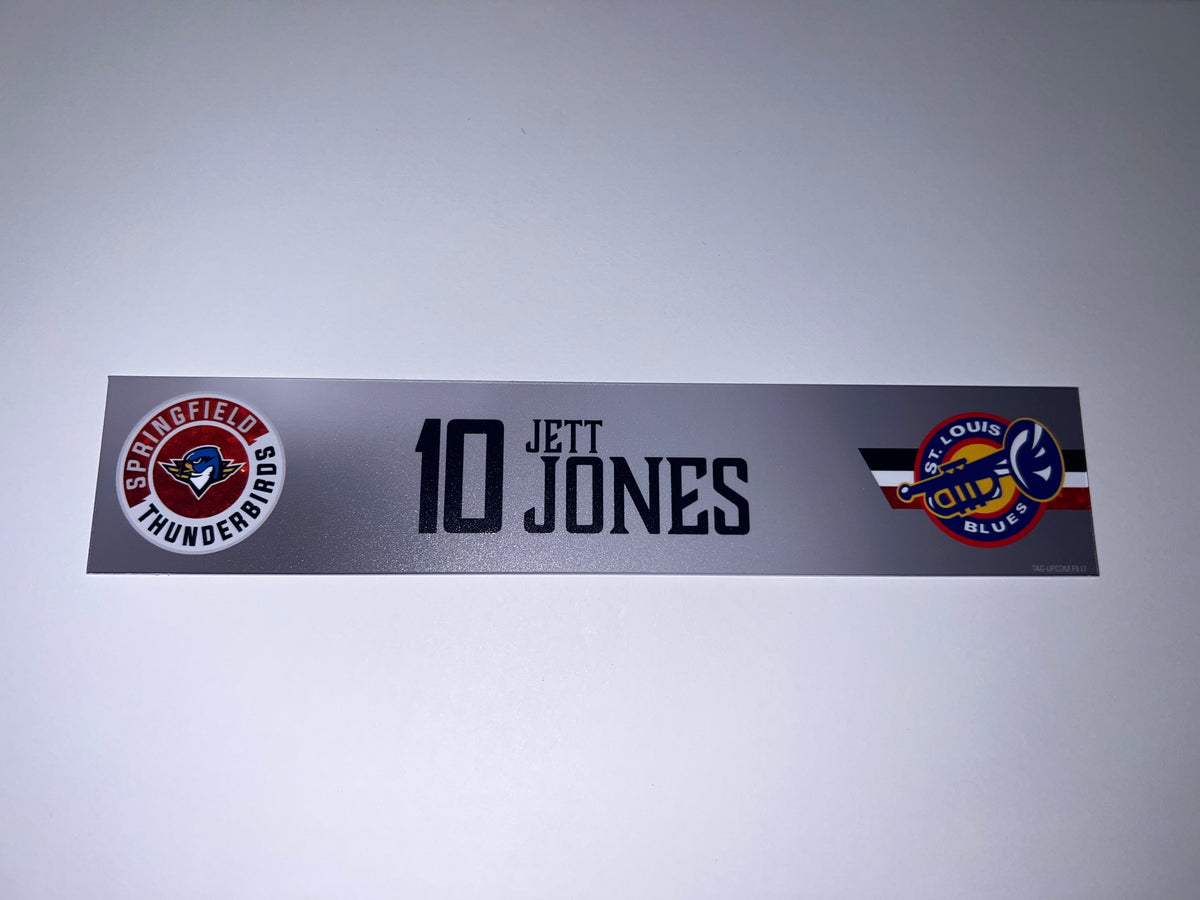 2025-26 T-Birds Regular Season Locker Nameplate - Grey 3rds