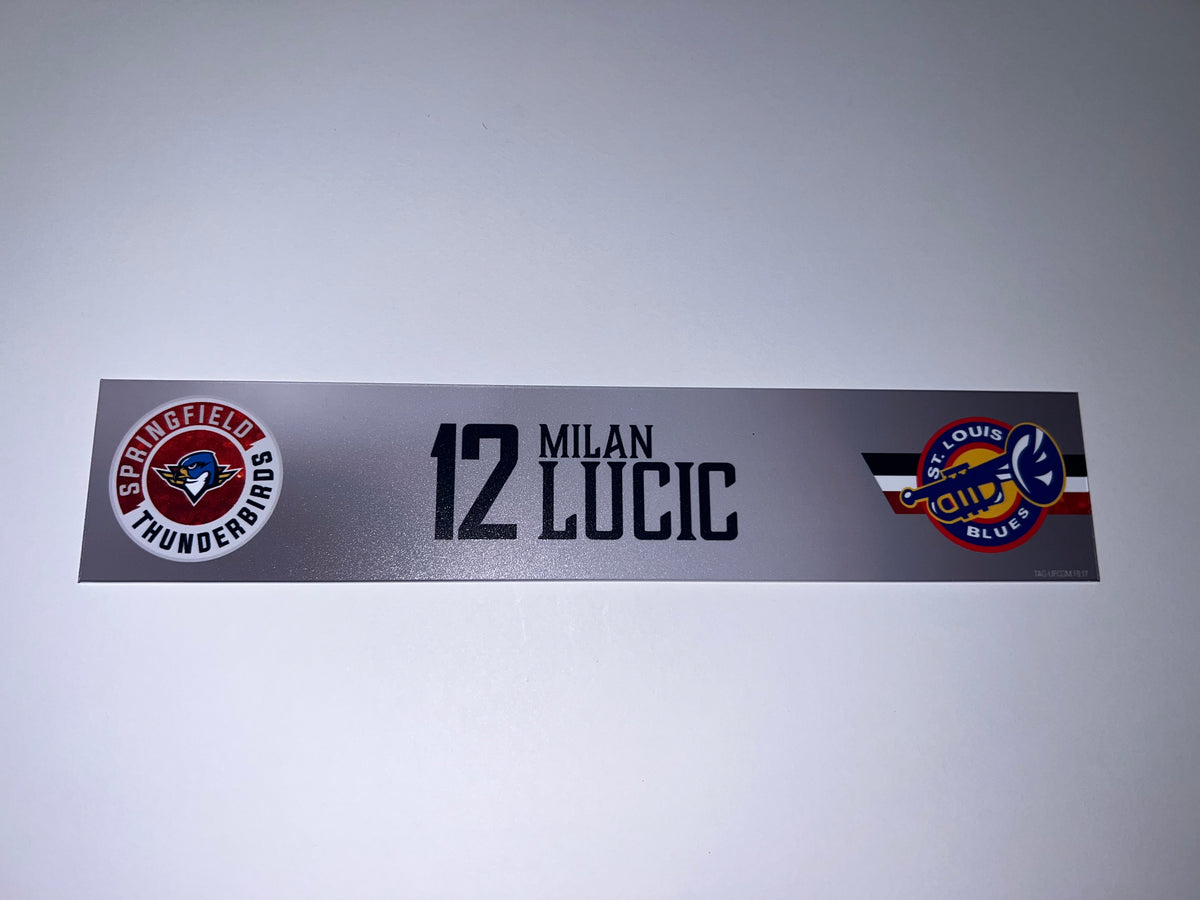 2025-26 T-Birds Regular Season Locker Nameplate - Grey 3rds