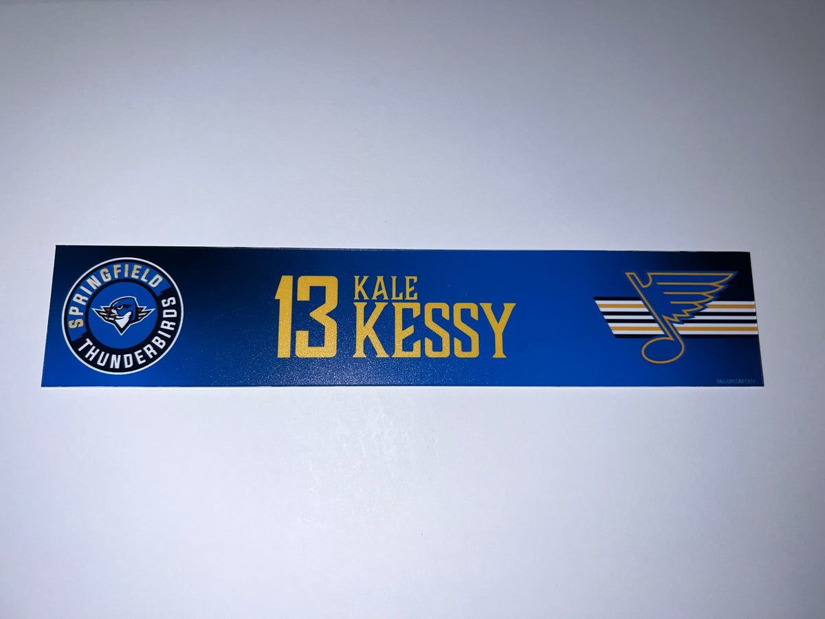 2025-26 T-Birds Regular Season Locker Nameplate - Blue