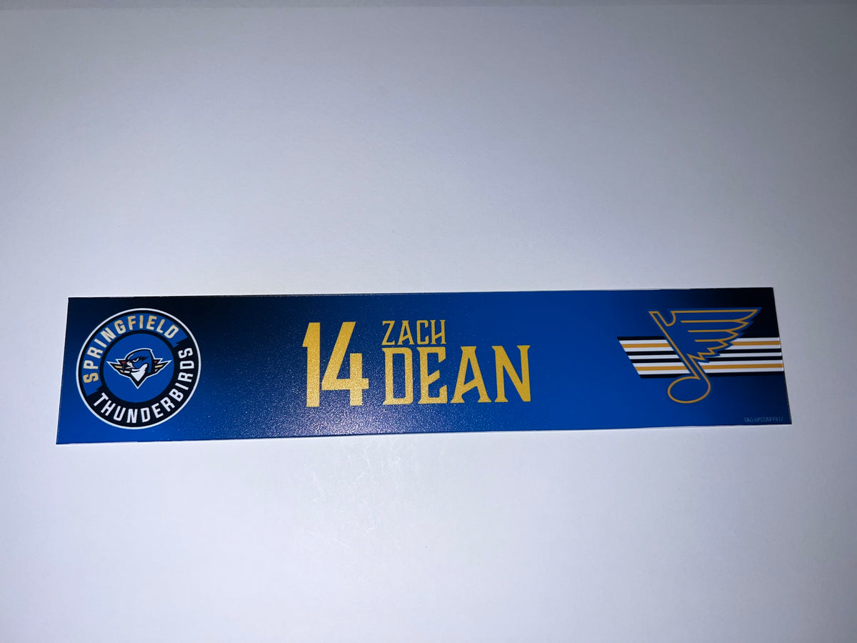 2025-26 T-Birds Regular Season Locker Nameplate - Blue