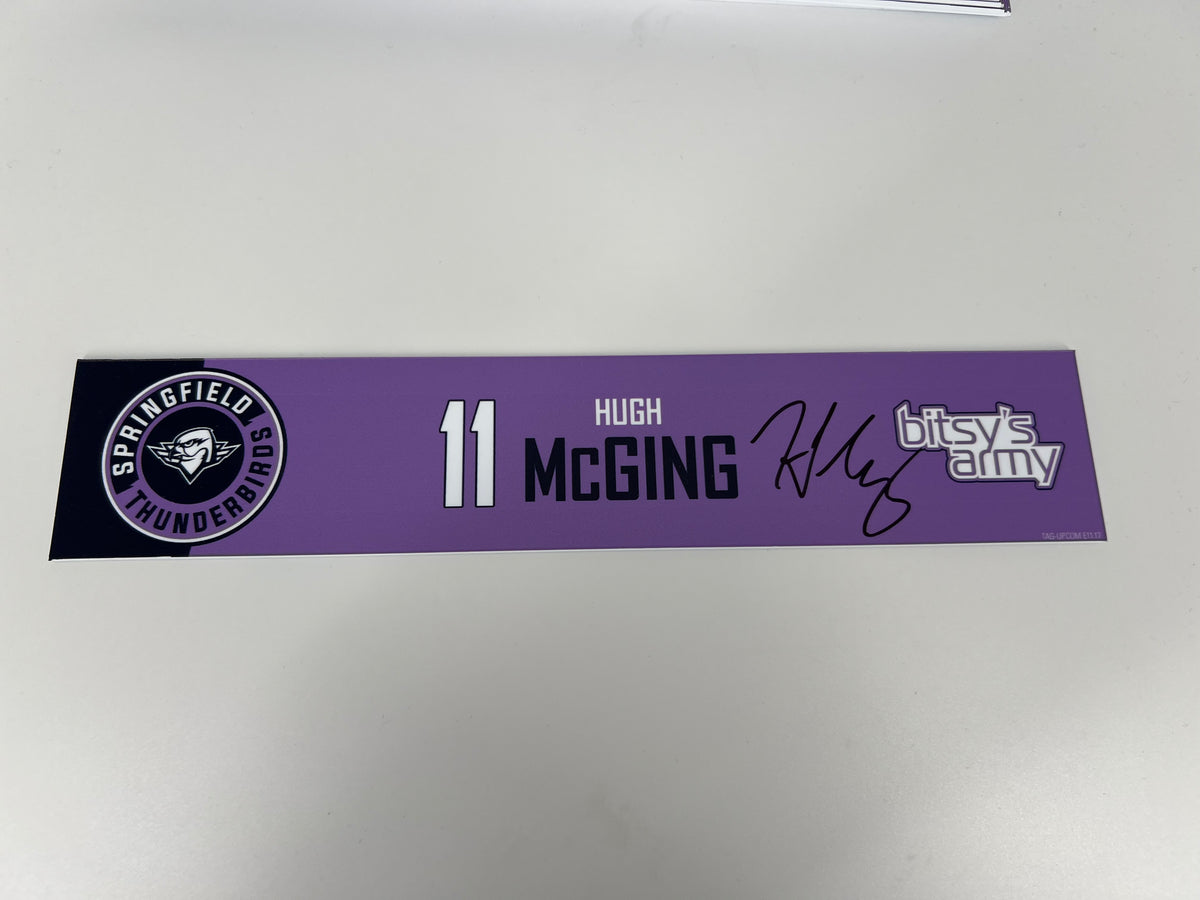 2024-25 Hockey Fights Cancer Locker Nameplates