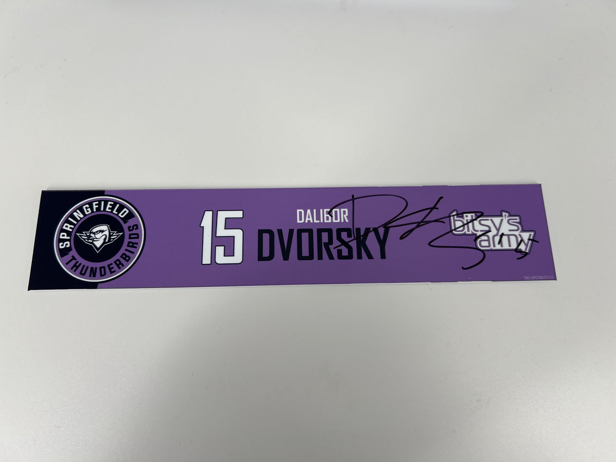 2024-25 Hockey Fights Cancer Locker Nameplates
