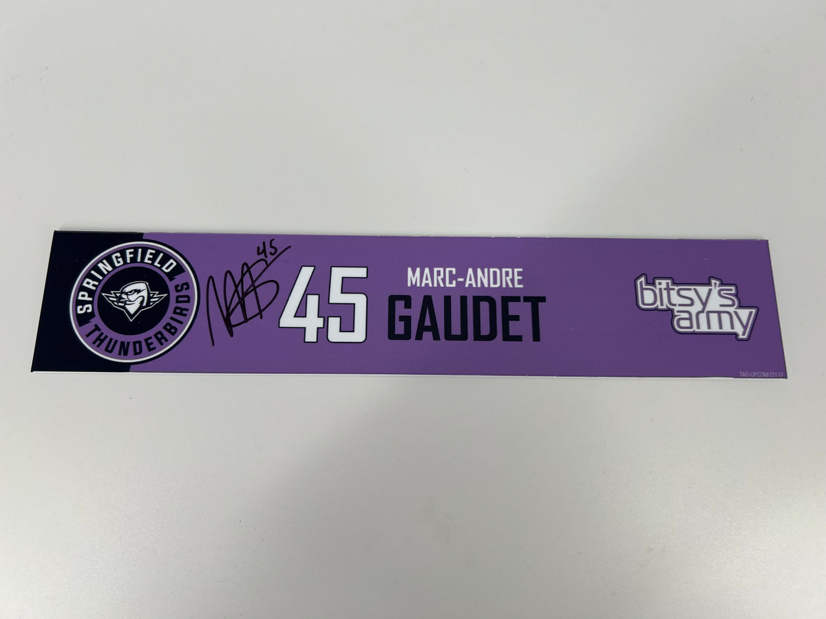 2024-25 Hockey Fights Cancer Locker Nameplates