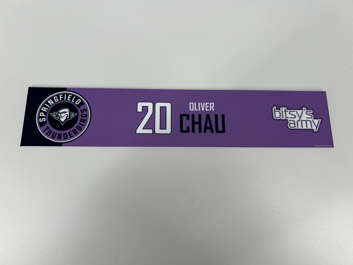 2024-25 Hockey Fights Cancer Locker Nameplates
