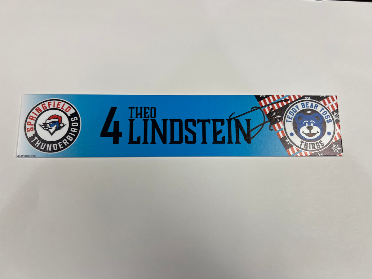 2025-26 Teddy Bear Toss Locker Nameplate
