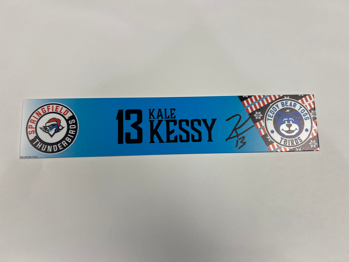 2025-26 Teddy Bear Toss Locker Nameplate