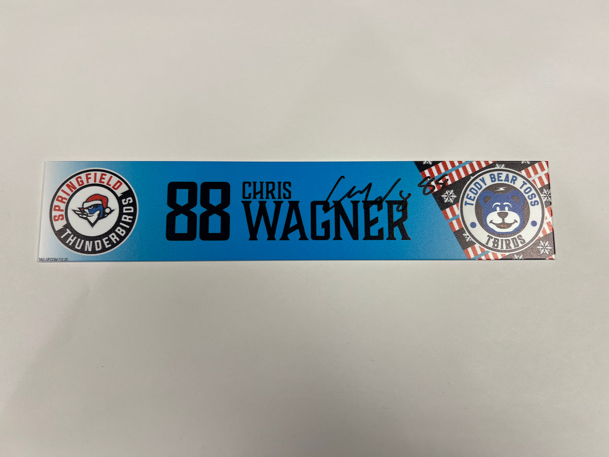 2025-26 Teddy Bear Toss Locker Nameplate