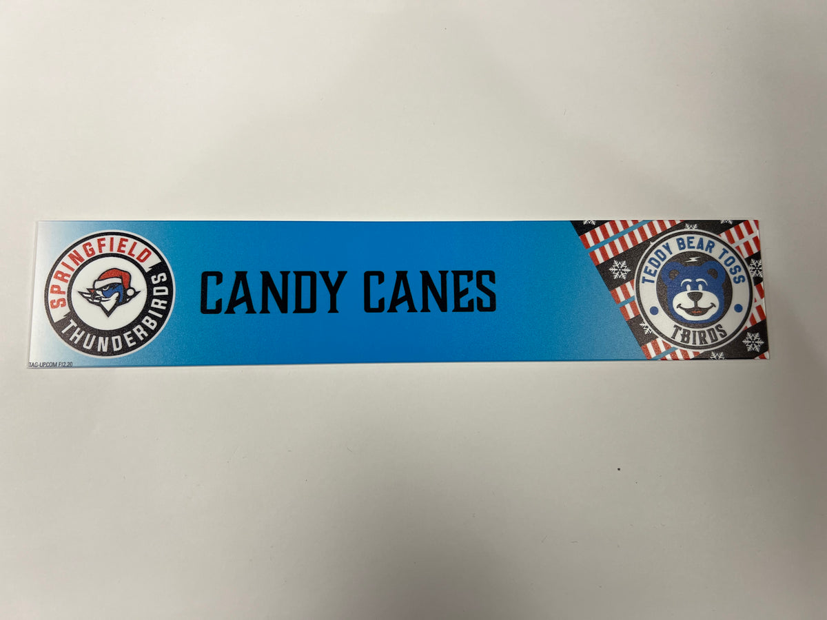 2025-26 Teddy Bear Toss Locker Nameplate