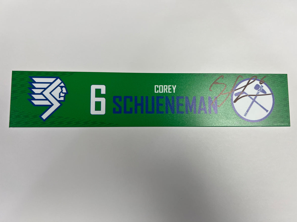 2024-25 Throwback Indians Night Locker Nameplate