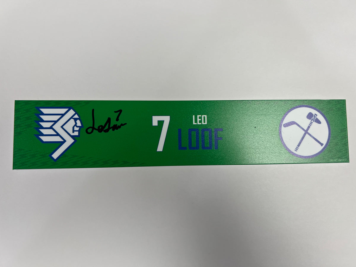 2024-25 Throwback Indians Night Locker Nameplate