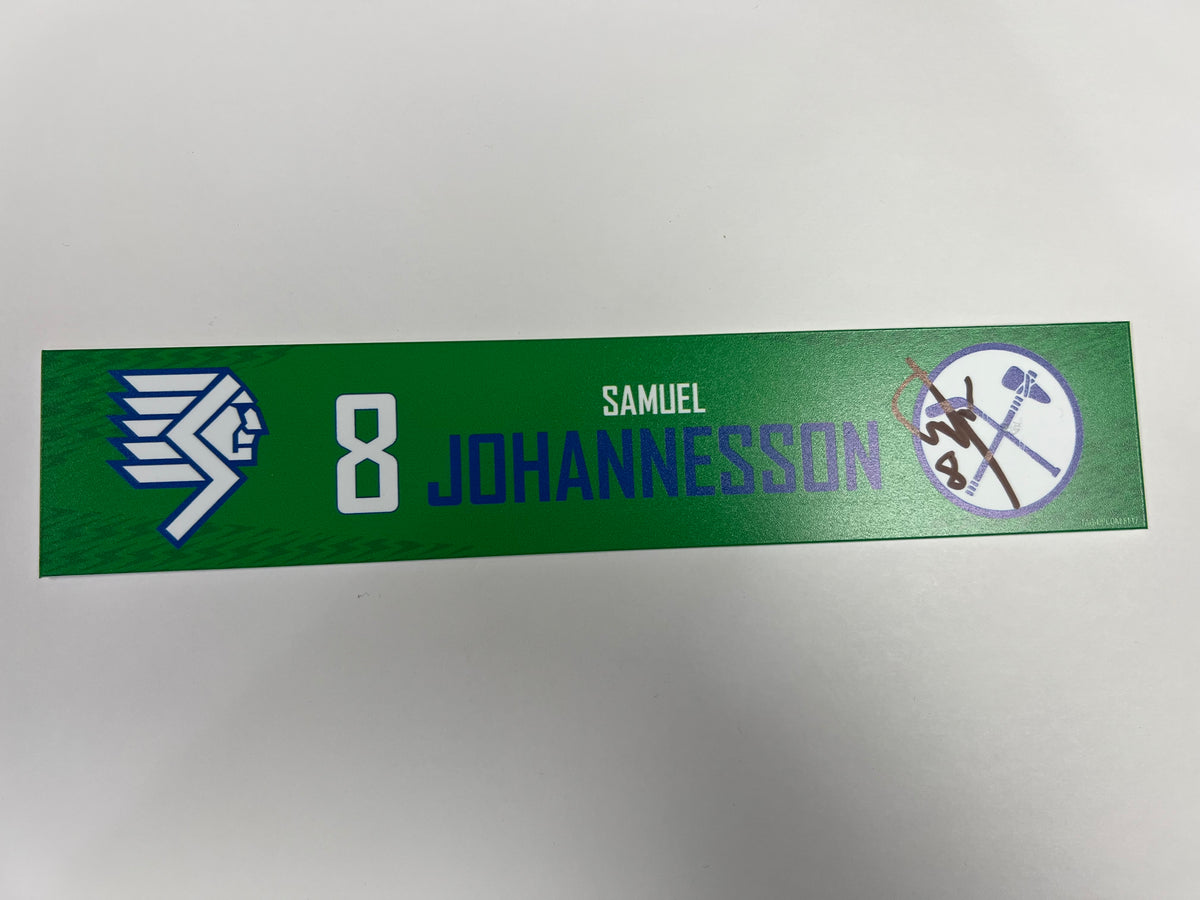 2024-25 Throwback Indians Night Locker Nameplate