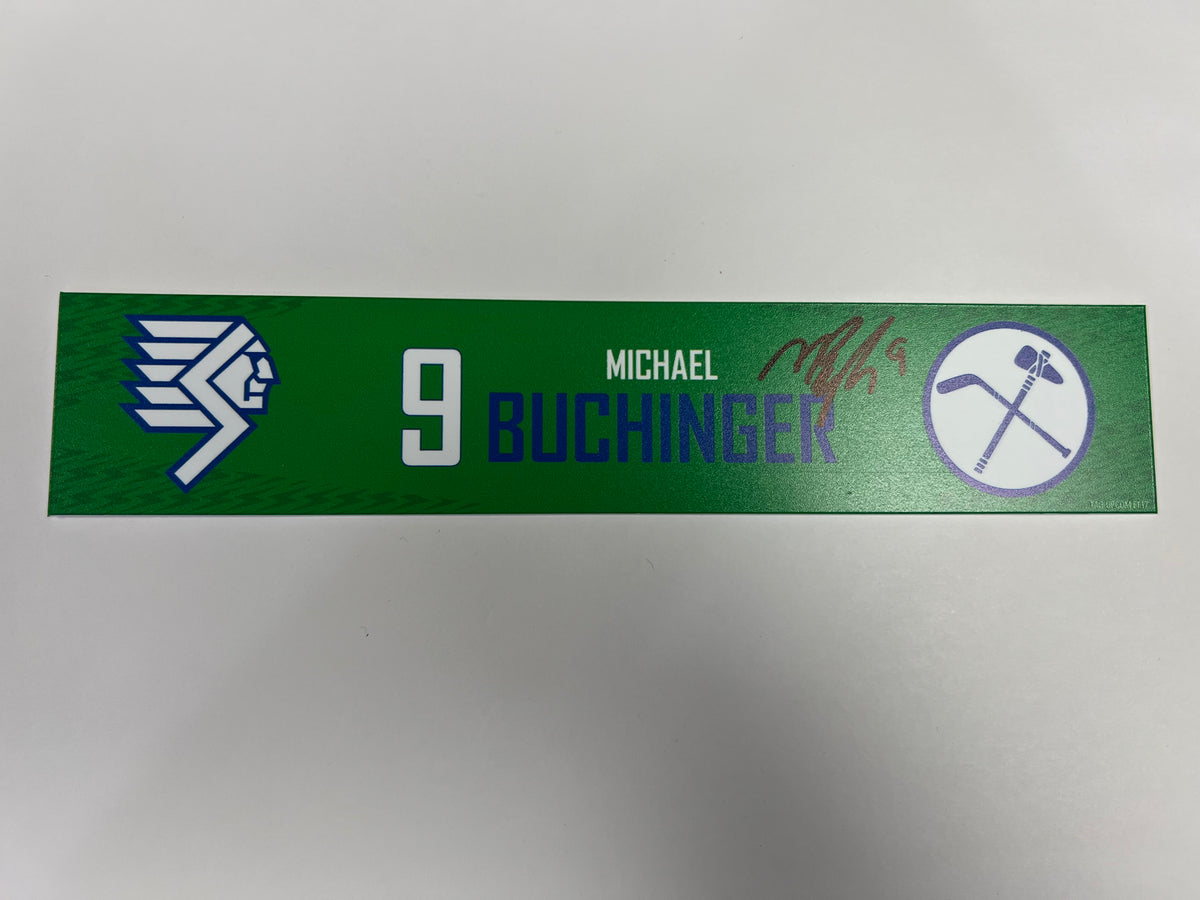 2024-25 Throwback Indians Night Locker Nameplate