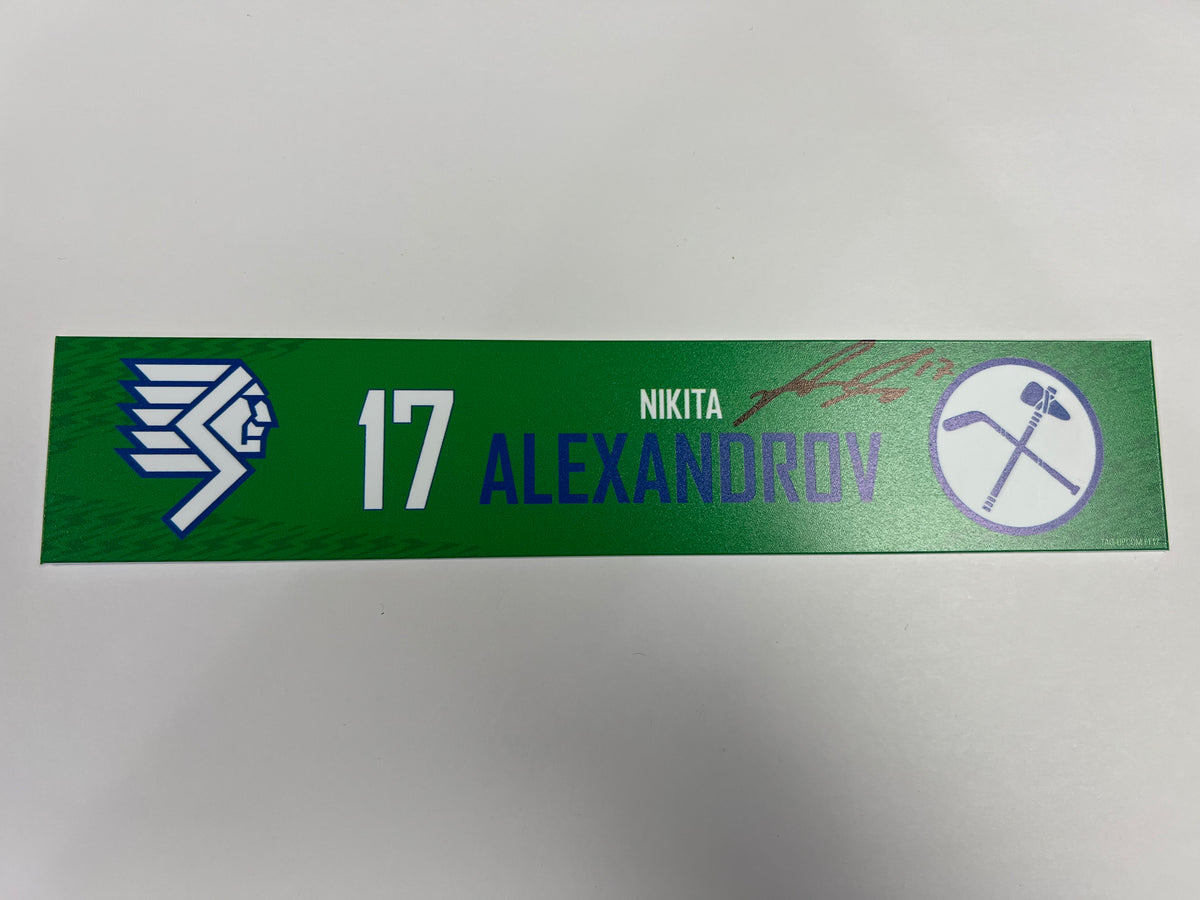 2024-25 Throwback Indians Night Locker Nameplate