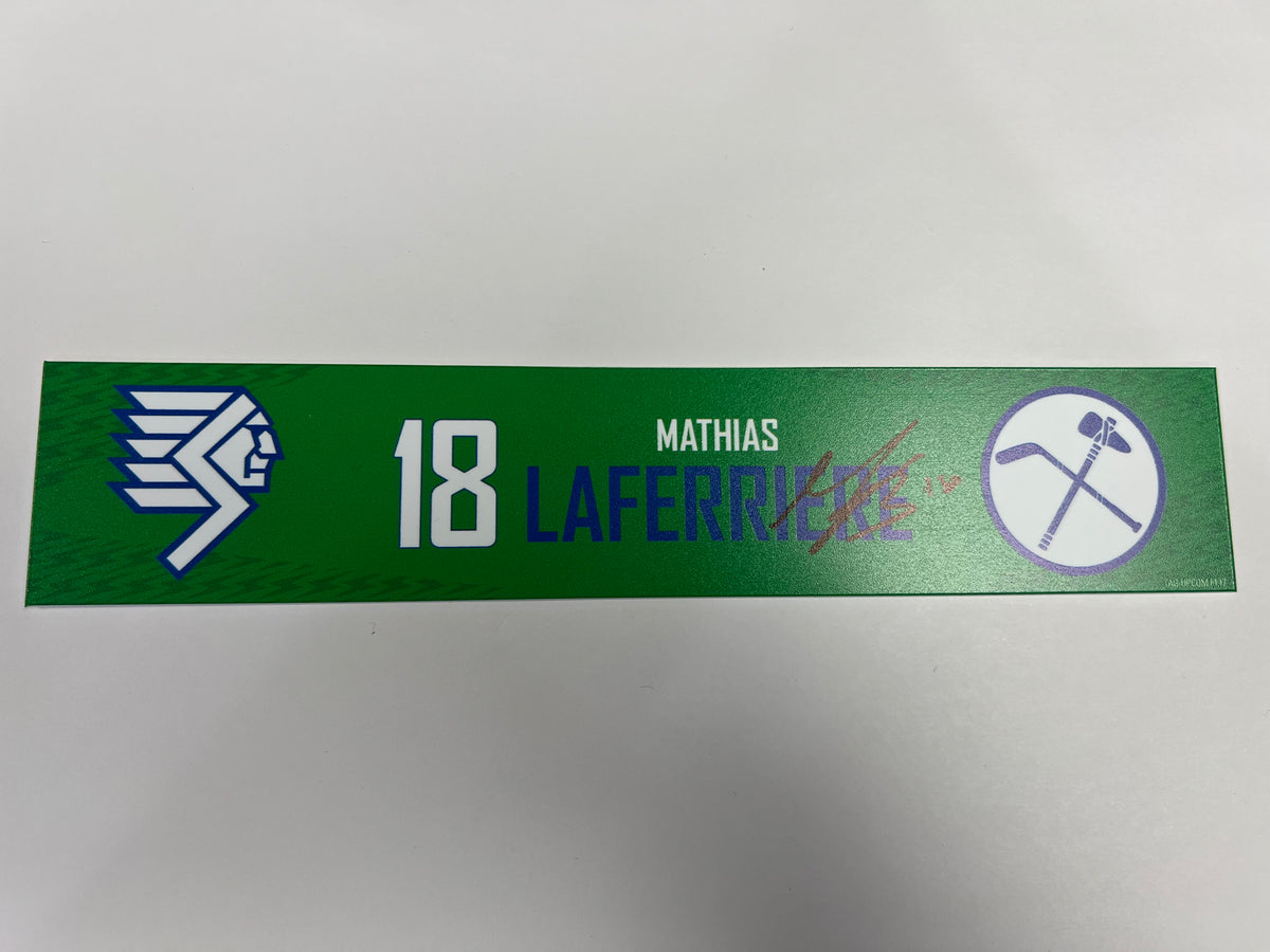 2024-25 Throwback Indians Night Locker Nameplate