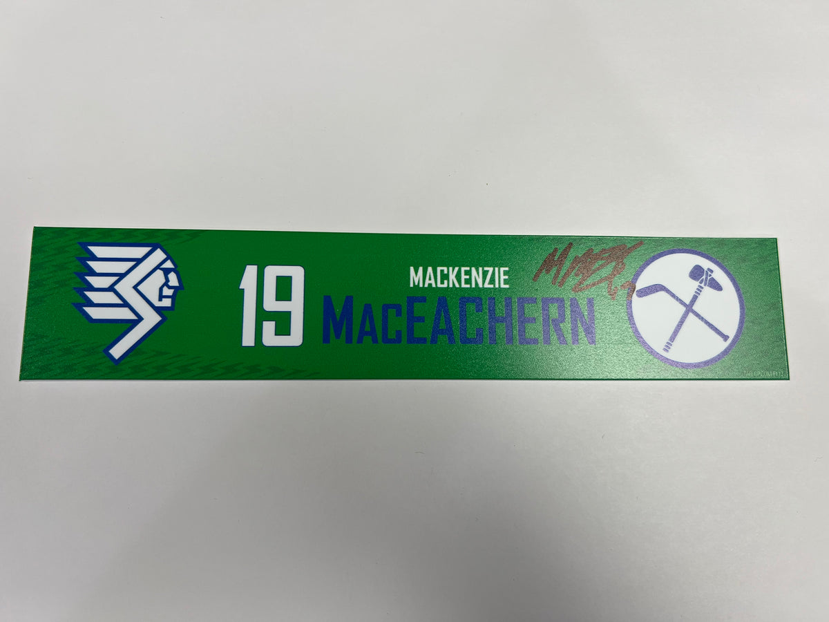 2024-25 Throwback Indians Night Locker Nameplate