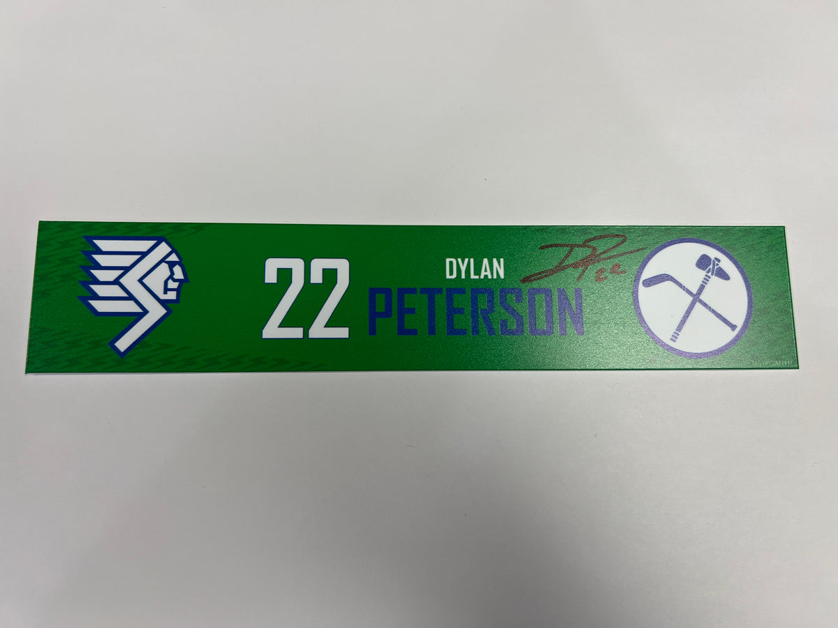 2024-25 Throwback Indians Night Locker Nameplate