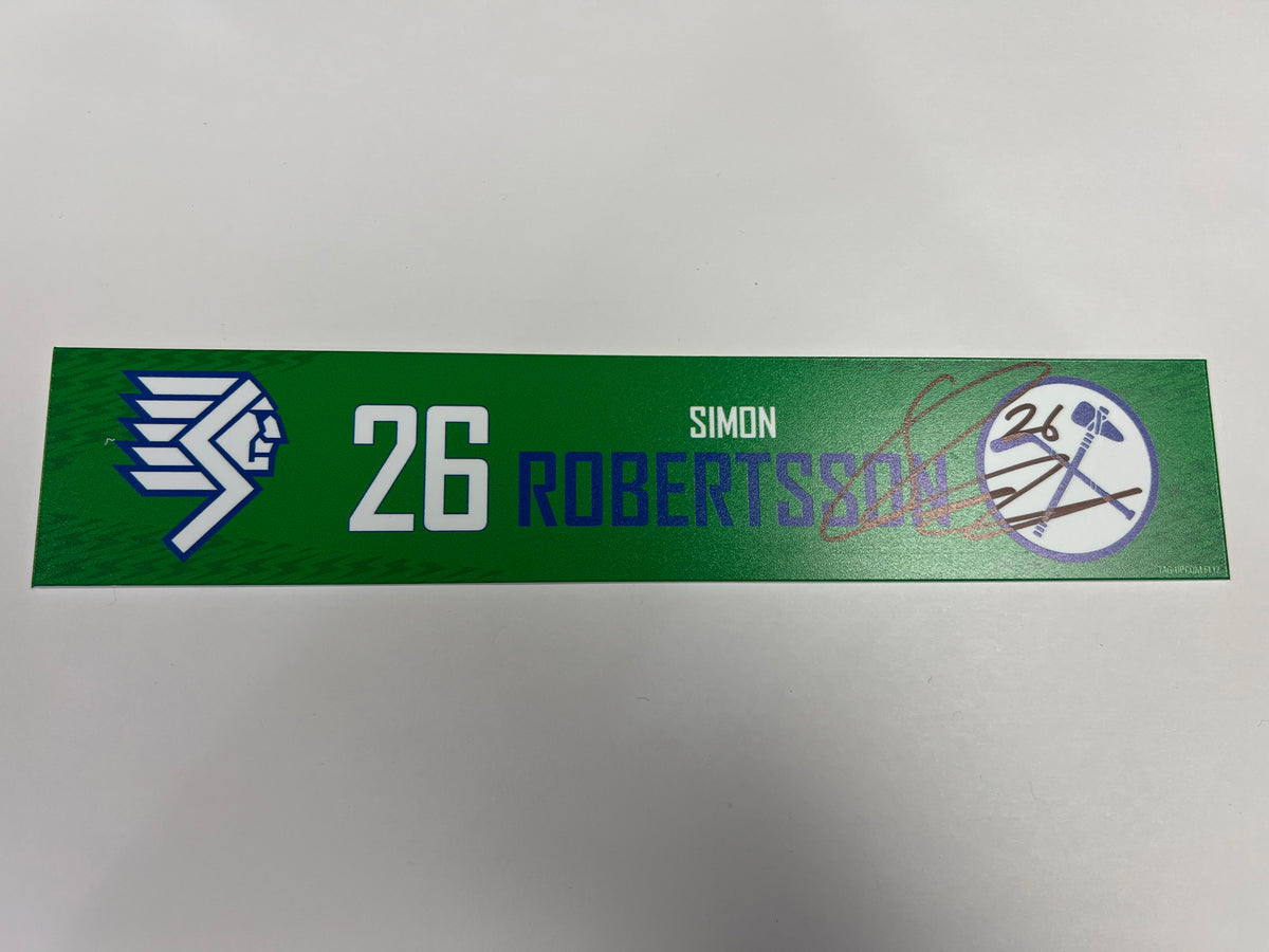 2024-25 Throwback Indians Night Locker Nameplate