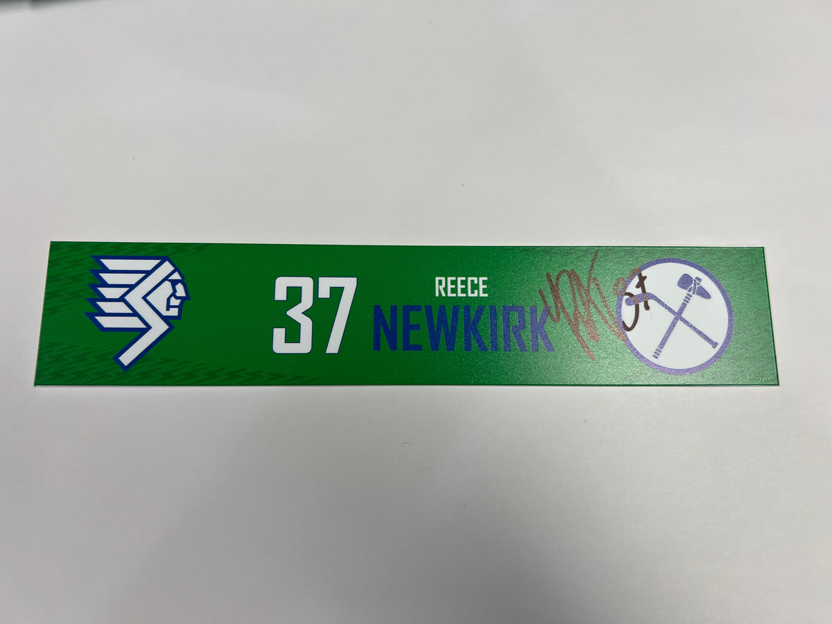 2024-25 Throwback Indians Night Locker Nameplate