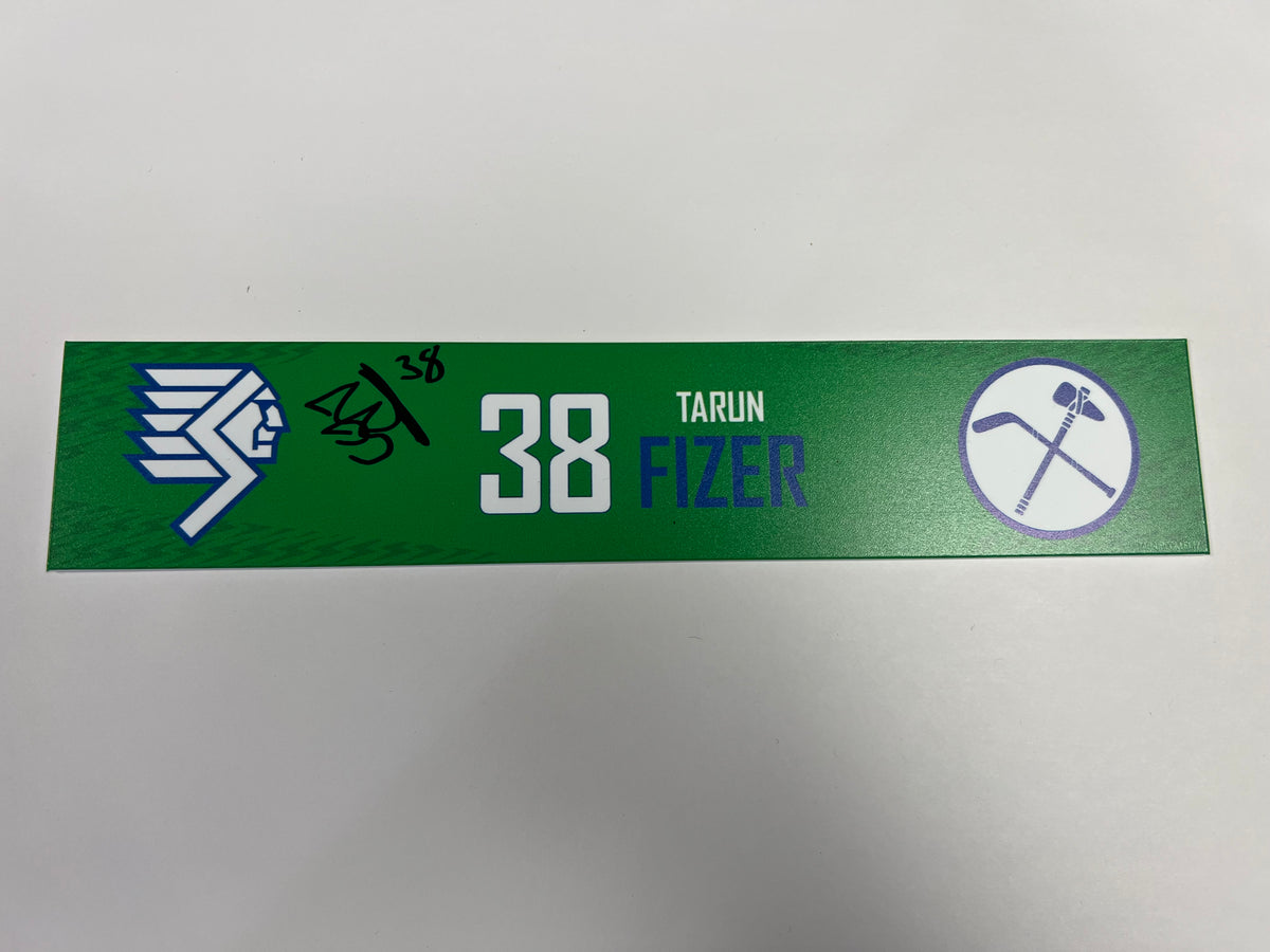 2024-25 Throwback Indians Night Locker Nameplate