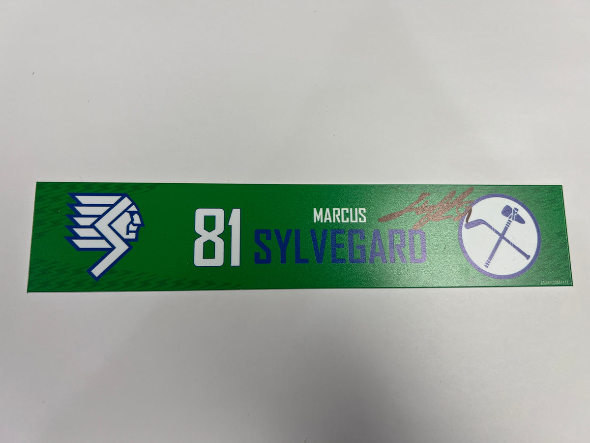 2024-25 Throwback Indians Night Locker Nameplate