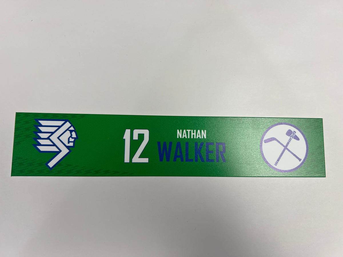 2024-25 Throwback Indians Night Locker Nameplate