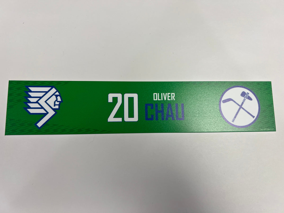 2024-25 Throwback Indians Night Locker Nameplate