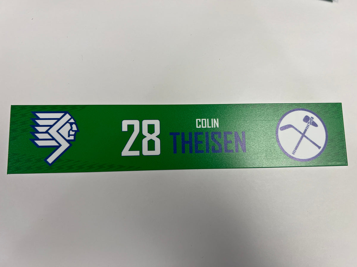 2024-25 Throwback Indians Night Locker Nameplate