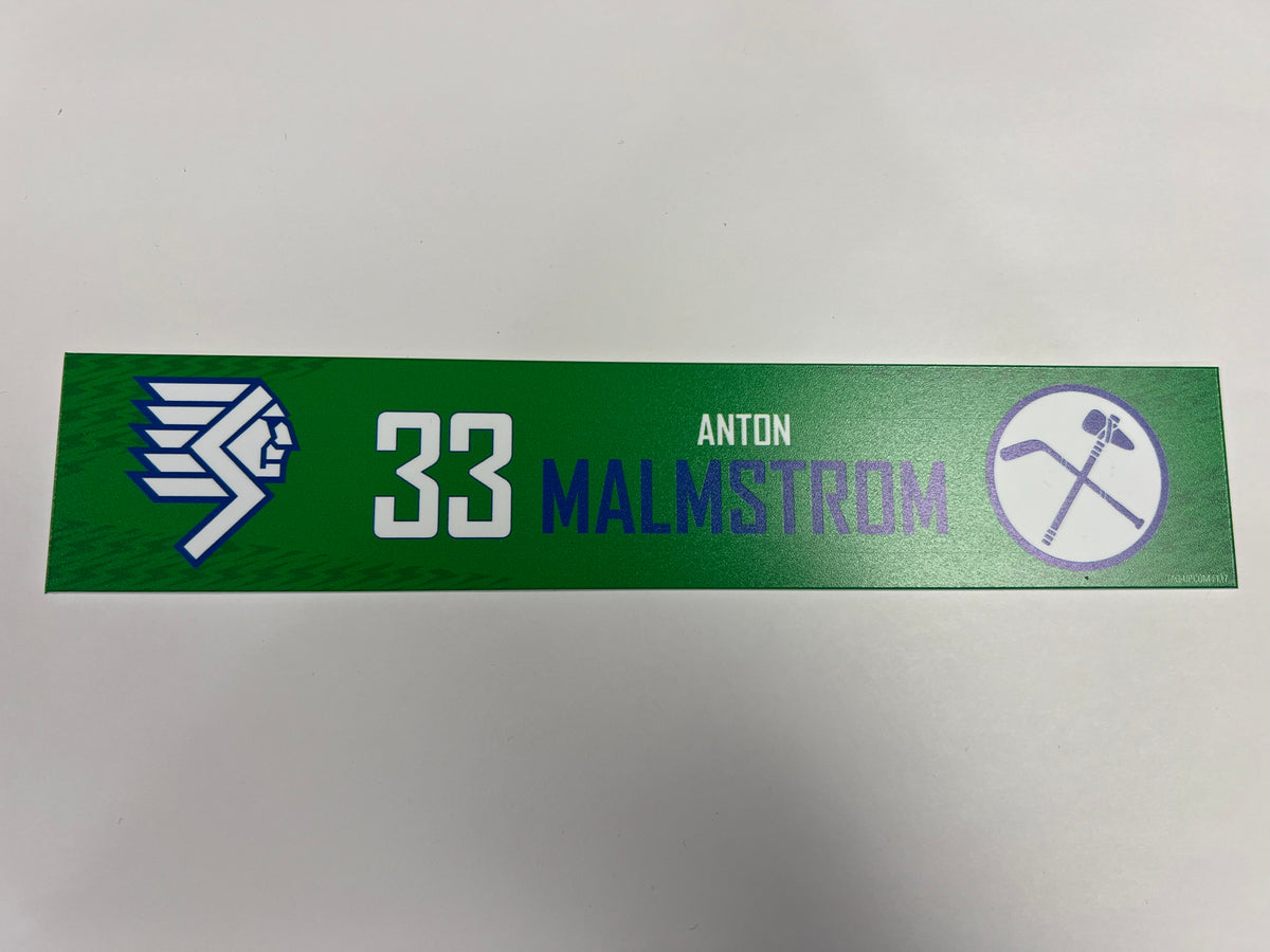 2024-25 Throwback Indians Night Locker Nameplate