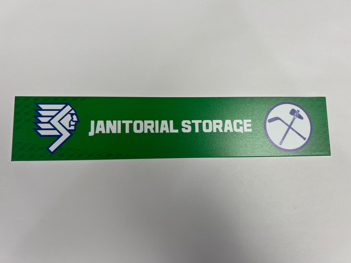 2024-25 Throwback Indians Night Locker Nameplate