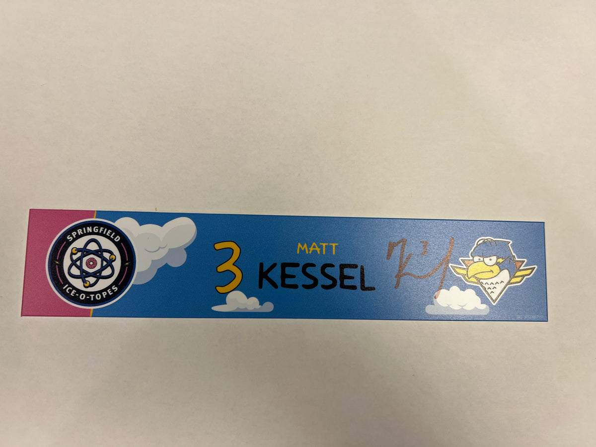 2024-25 Ice-O-Topes Locker Nameplate