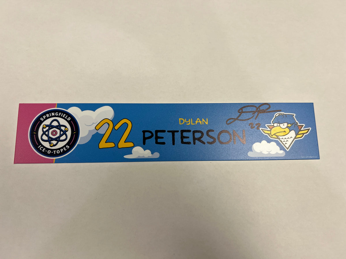 2024-25 Ice-O-Topes Locker Nameplate