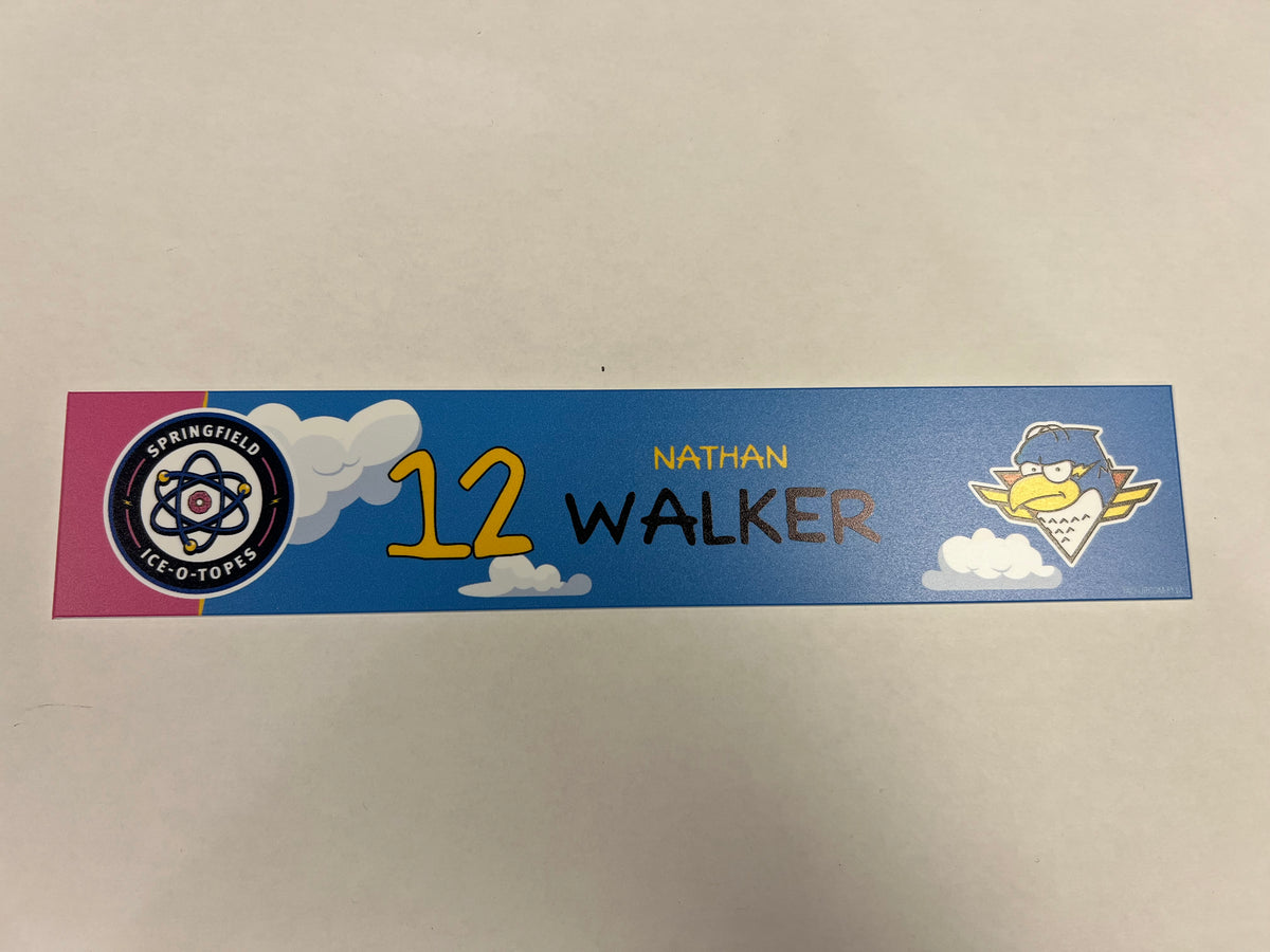 2024-25 Ice-O-Topes Locker Nameplate