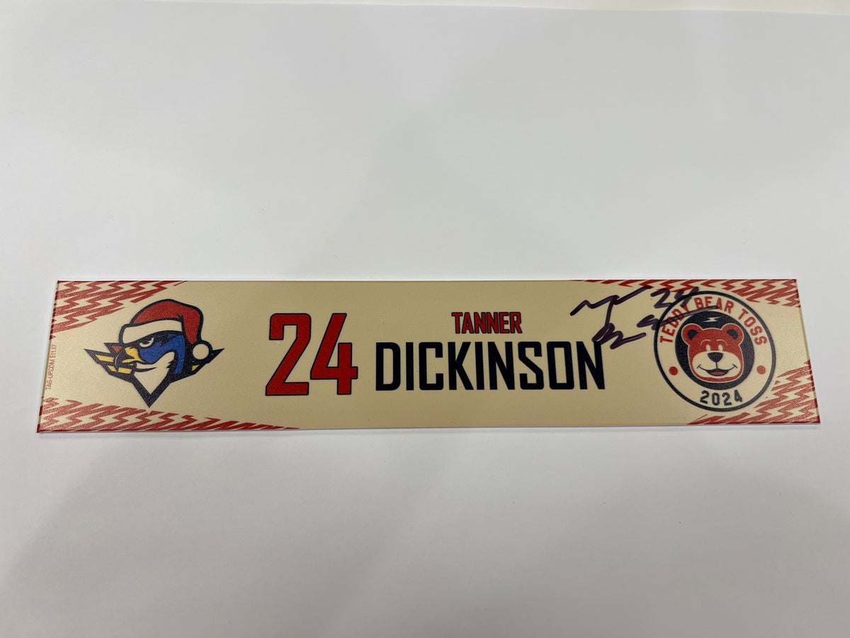 2024-25 Teddy Bear Toss Locker Nameplate