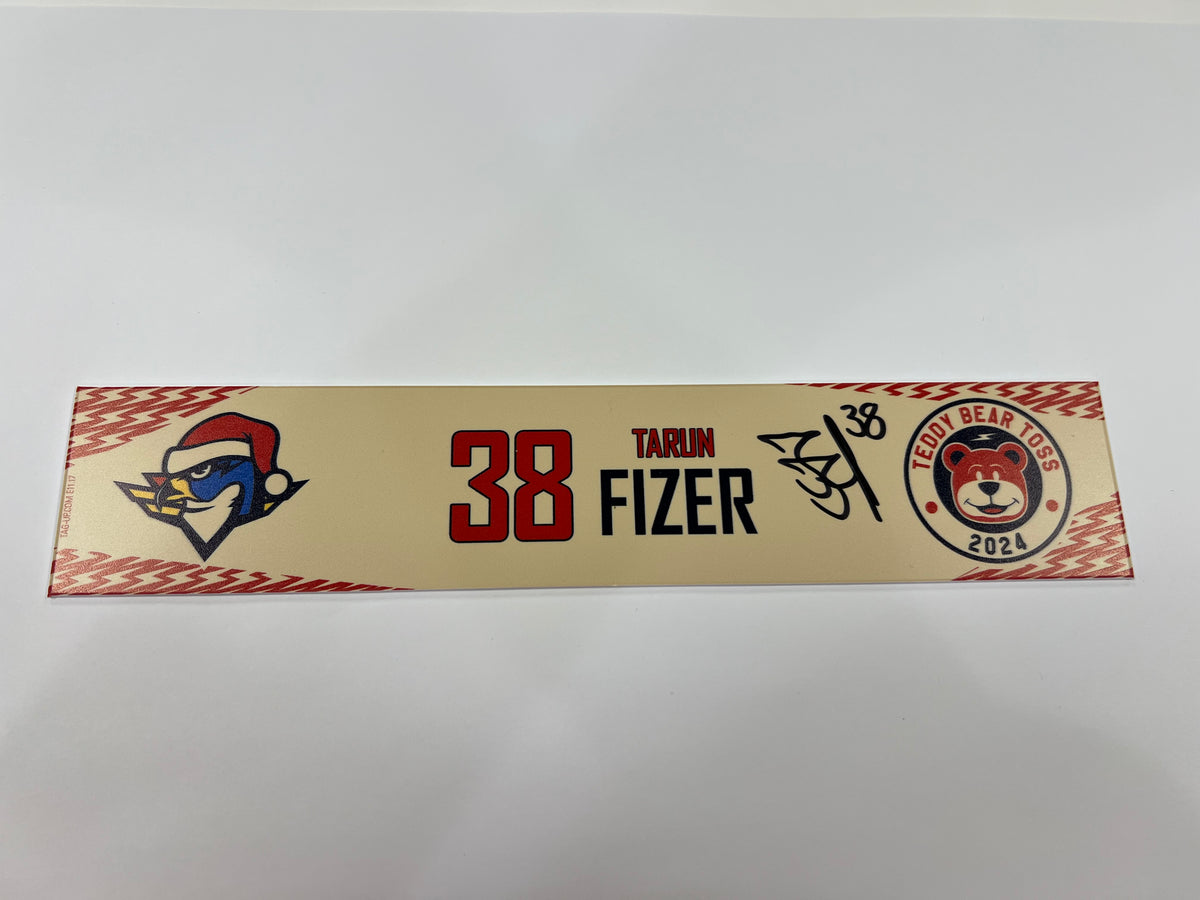 2024-25 Teddy Bear Toss Locker Nameplate