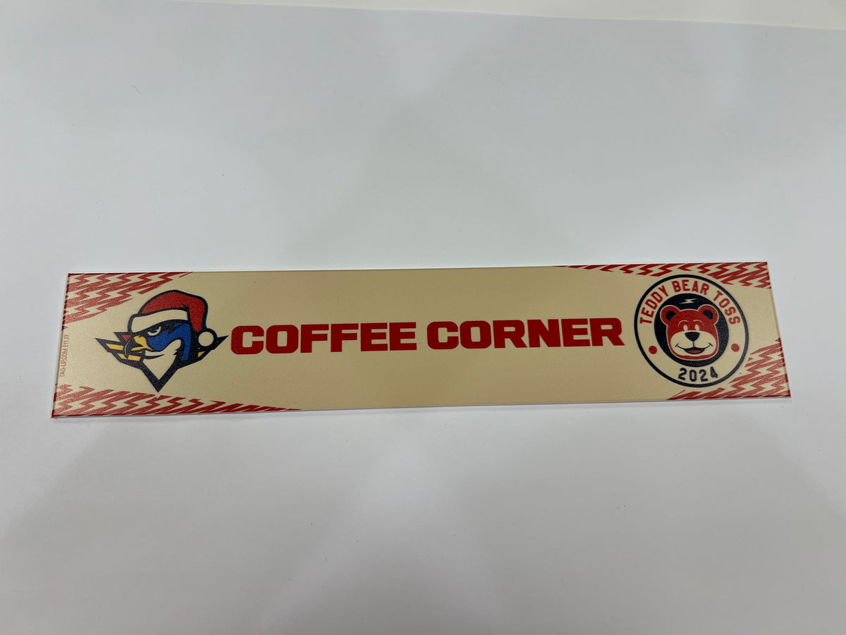 2024-25 Teddy Bear Toss Locker Nameplate