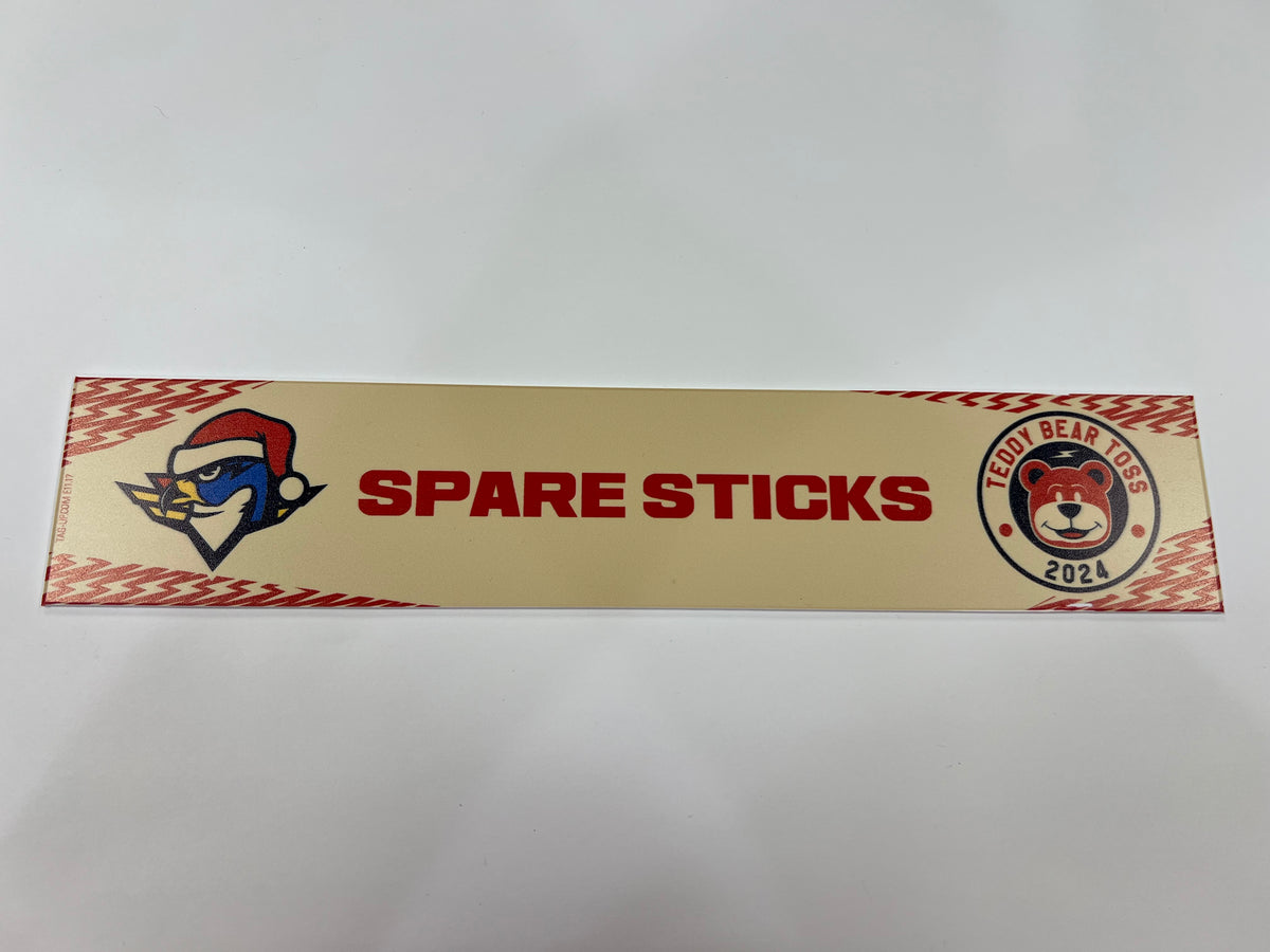 2024-25 Teddy Bear Toss Locker Nameplate