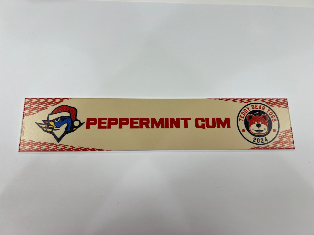 2024-25 Teddy Bear Toss Locker Nameplate