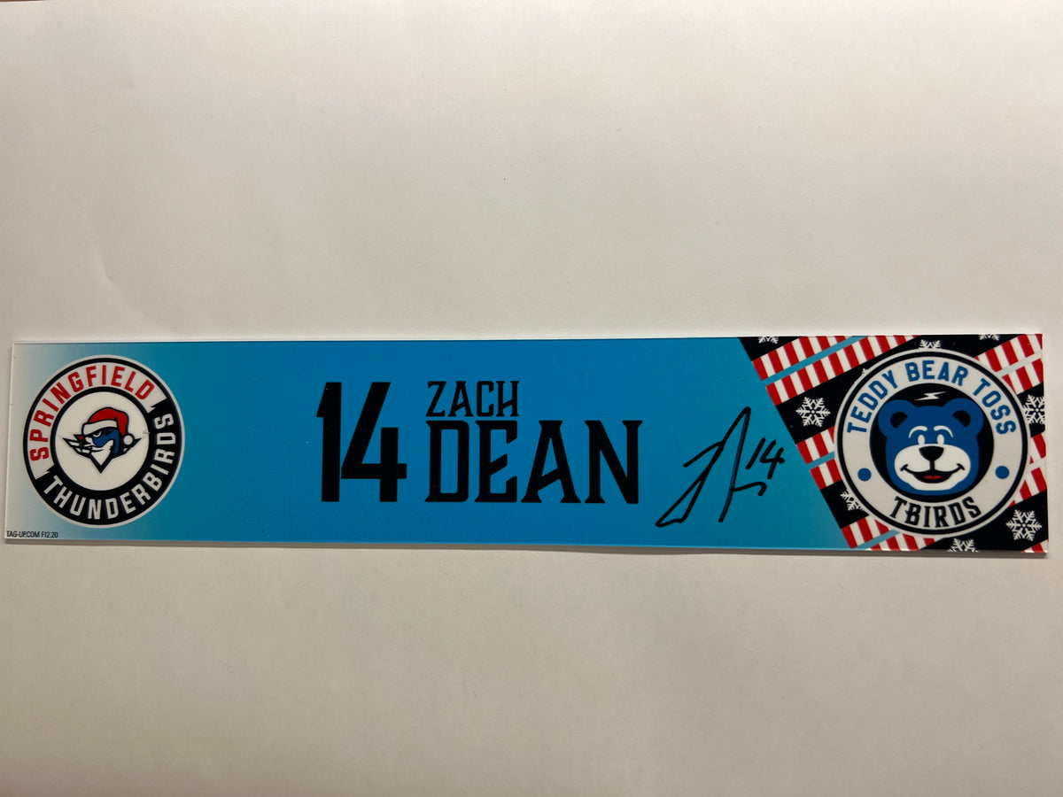 2025-26 Teddy Bear Toss Locker Nameplate