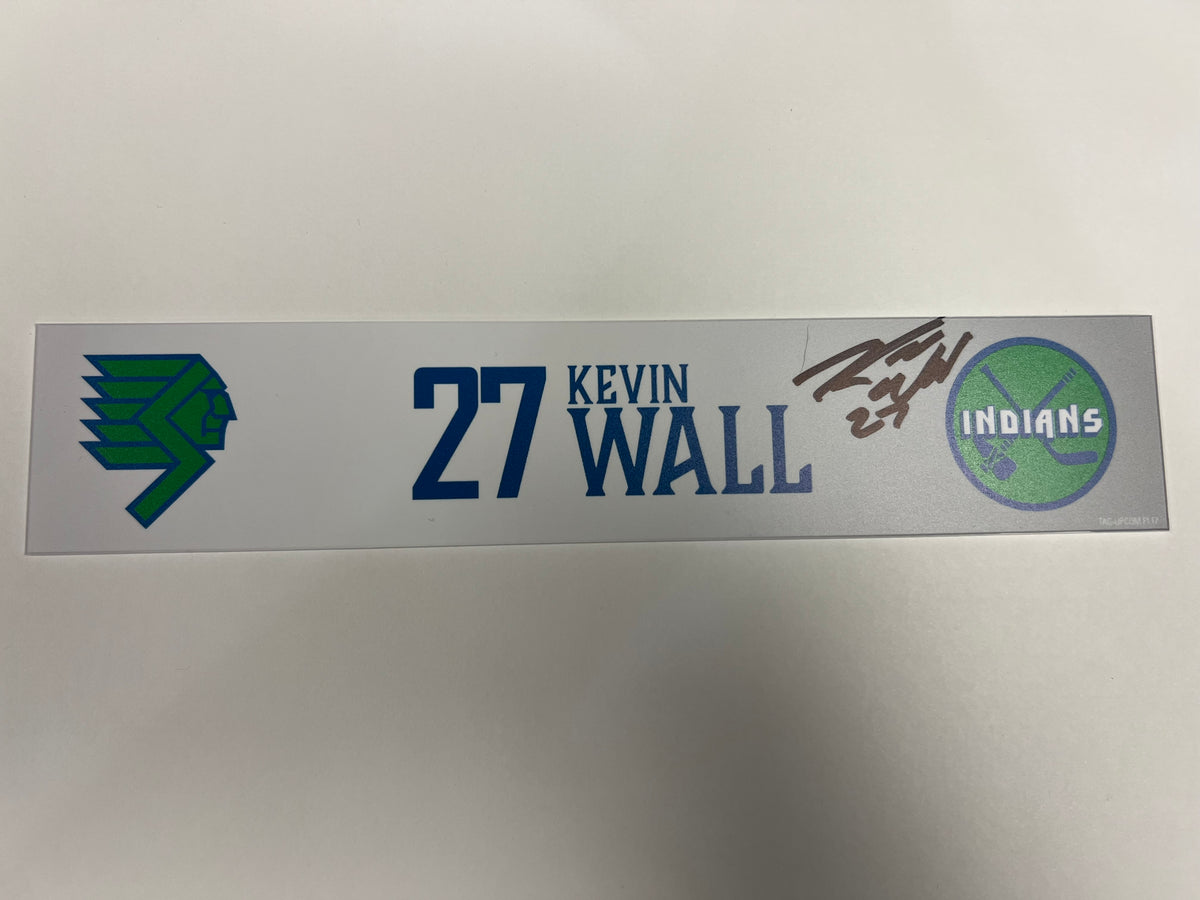 2025-26 Throwback Indians Locker Nameplate