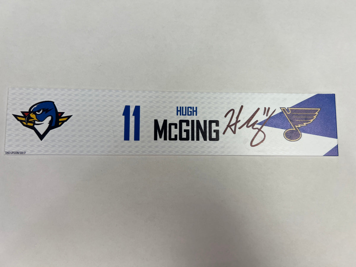 2024-25 T-Birds Regular Season Locker Nameplate - Blue