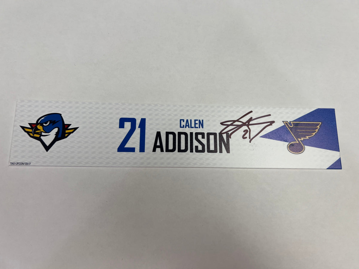 2024-25 T-Birds Regular Season Locker Nameplate - Blue